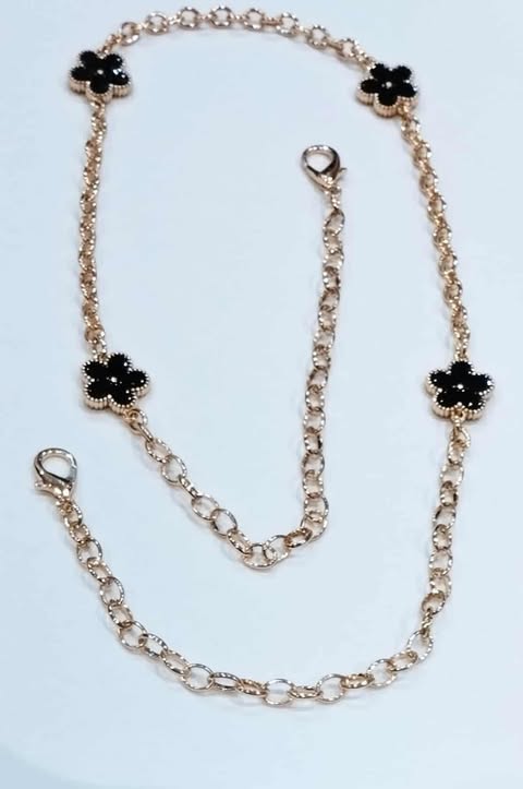 Catena gioiello con fiore