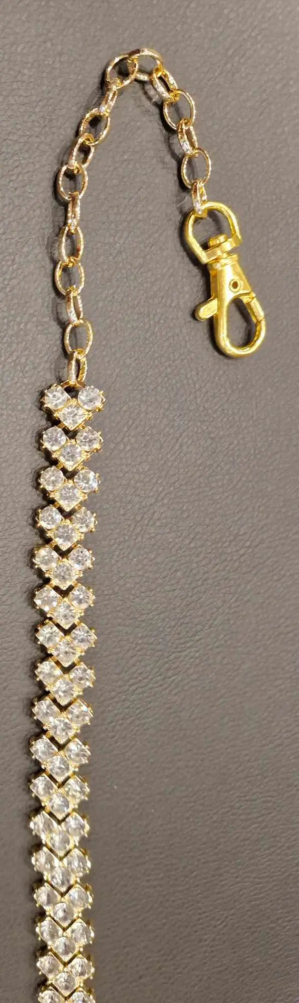 Catena strass 80cm