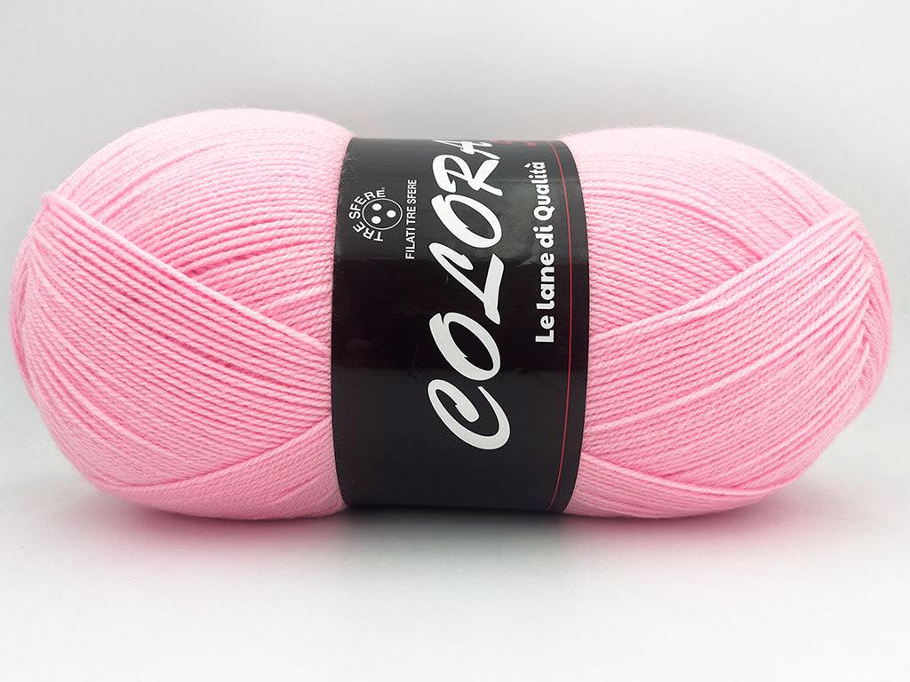 Lana colora. Gomitolo 500gr