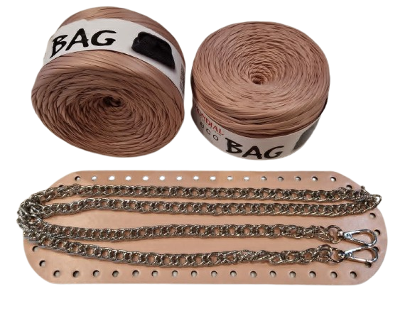 Kit borsa veneta con fettuccia ecobag