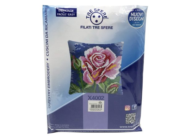 Kit cuscino da ricamare