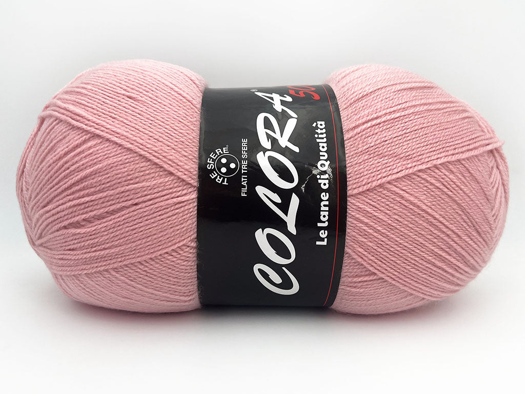 Lana colora. Gomitolo 500gr