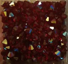 Swarovski veri certificati, bicono 6 mm Aurore Boreale 1