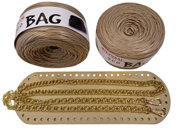 Kit borsa veneta con fettuccia ecobag