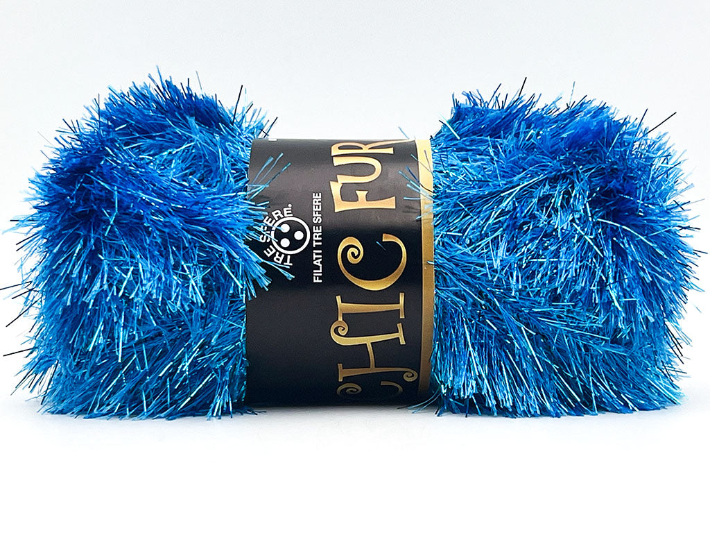 Chic fur lurex.  Gomitolo
