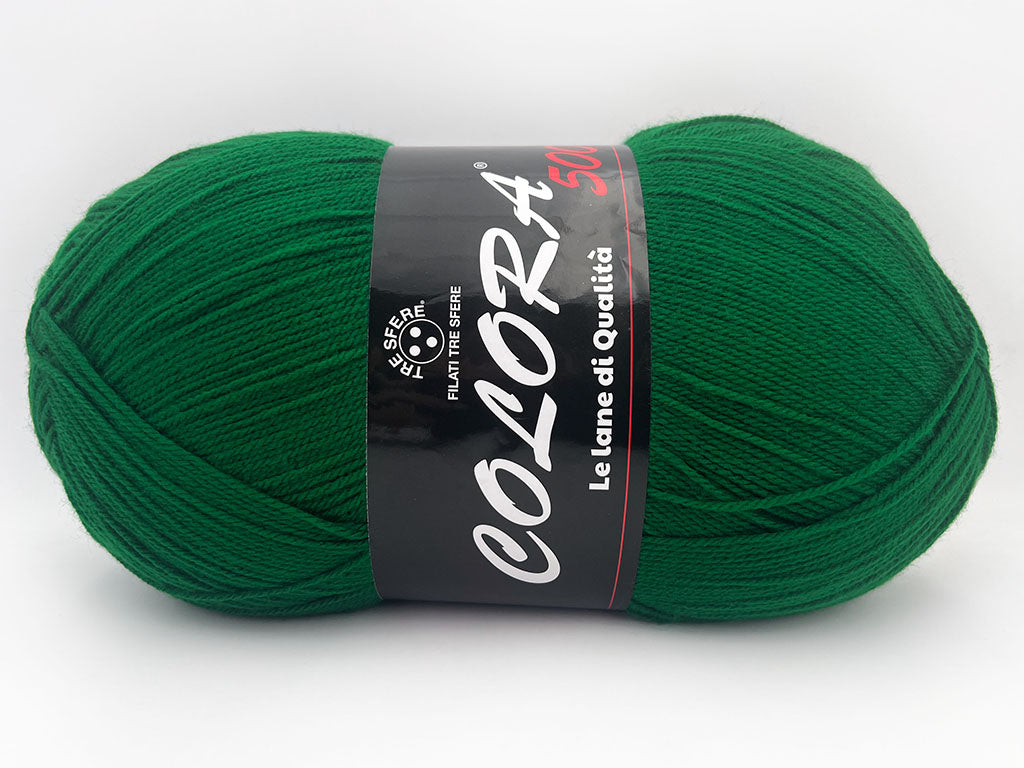 Lana colora. Gomitolo 500gr