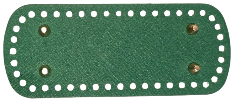 Fondi ovali con piedini 20x8 cm