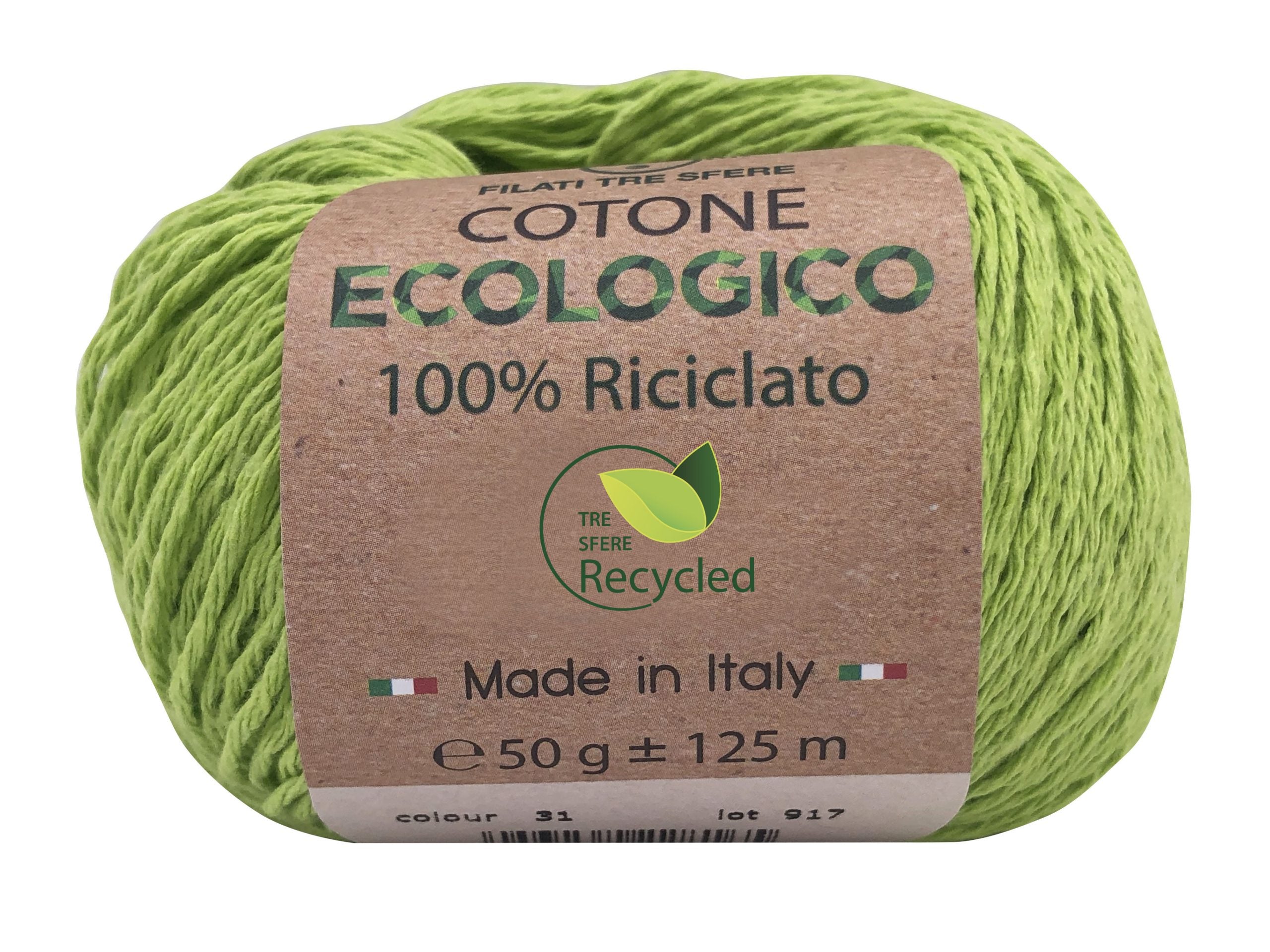 Cotone ecologico. Gomitolo
