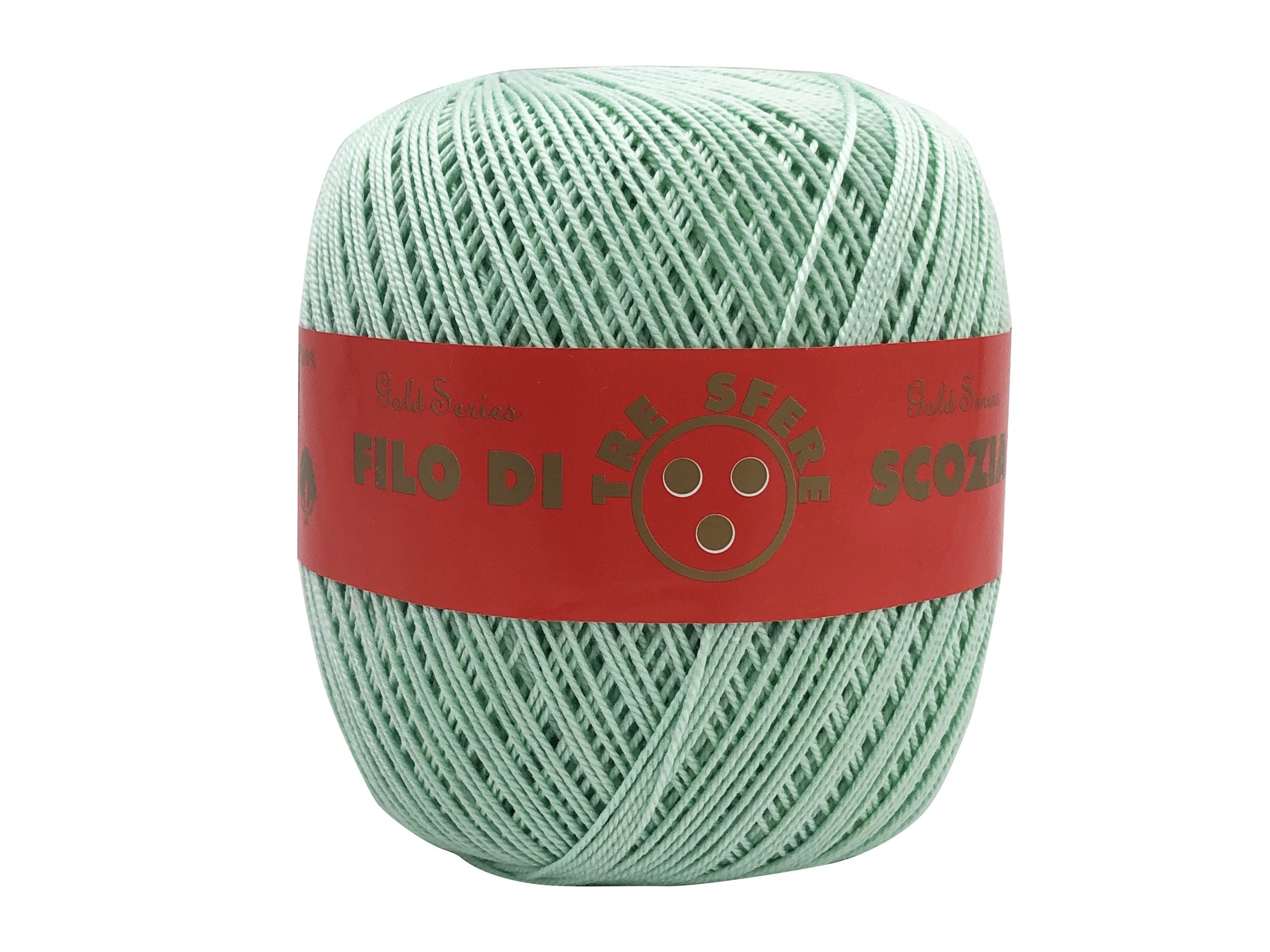 Cotone filo di scozia colorato. Titolo 5