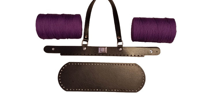 Kit borsa raffa 2 in ecopelle