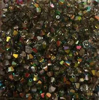 Swarovski bicono 4 mm Aurore Boreale 2